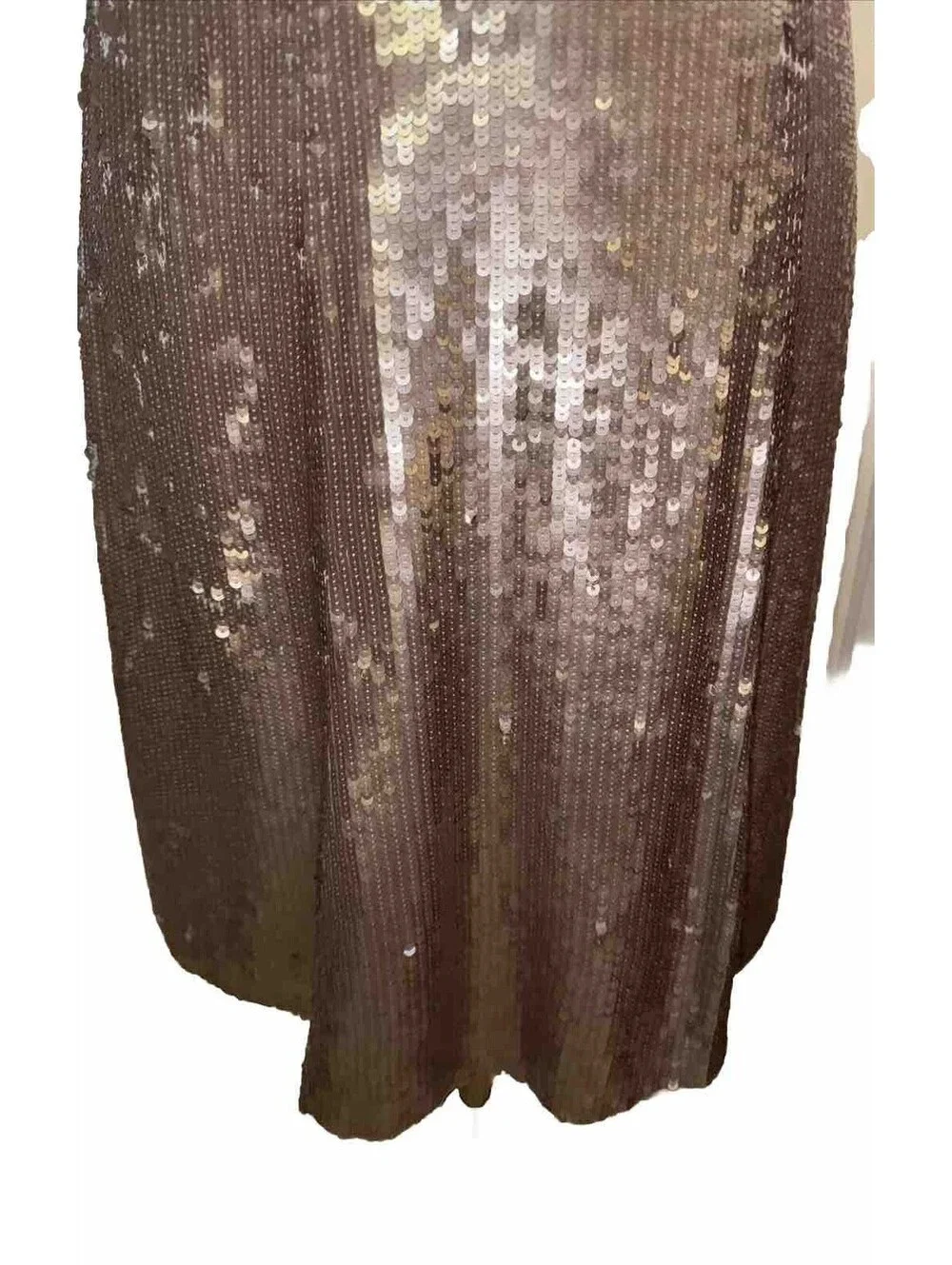 Badgley Mischa Gold Sequin Cocktail Champagne Sequin Dress 4